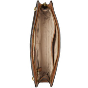 Michael Kors Jet Set Large Saffiano Leather Convertible Crossbody Bag 