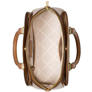 Michael Kors Maxine Medium Pebbled Leather Satchel Bag