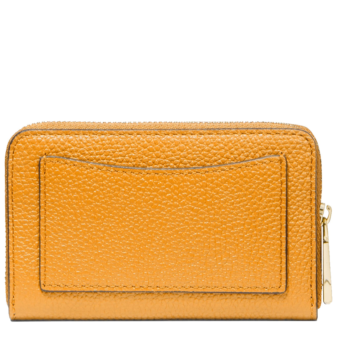 Michael Kors Small Pebbled Leather Wallet in Sun 32F9GJ6D0L PinkOrchard