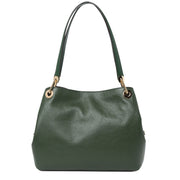 Michael Kors Raven Large Leather Shoulder Bag