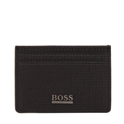 Hugo Boss Ragaz Card Holder- Medium Brown