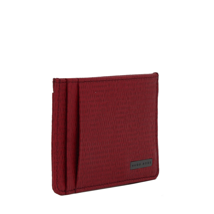 Hugo Boss Luber Card Holder- Medium Red