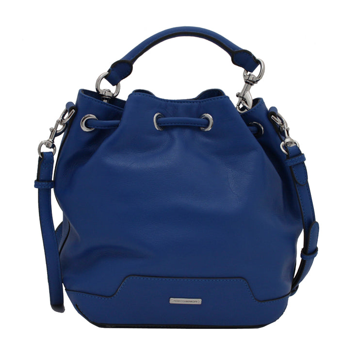 Rebecca Minkoff Fiona Bucket Bag- Majorca Blue
