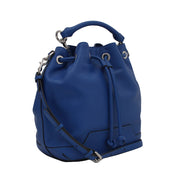 Rebecca Minkoff Fiona Bucket Bag- Majorca Blue