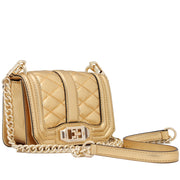 Rebecca Minkoff Mini Love Crossbody Bag- Gold