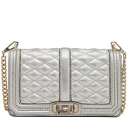 Rebecca Minkoff Love Crossbody Bag- Pewter