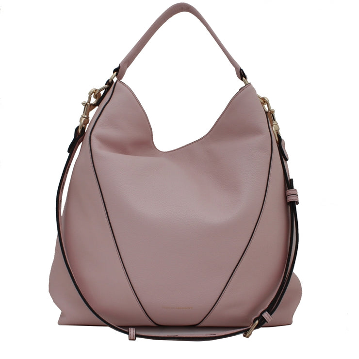 Rebecca Minkoff Moto Hobo Bag- Baby Pink