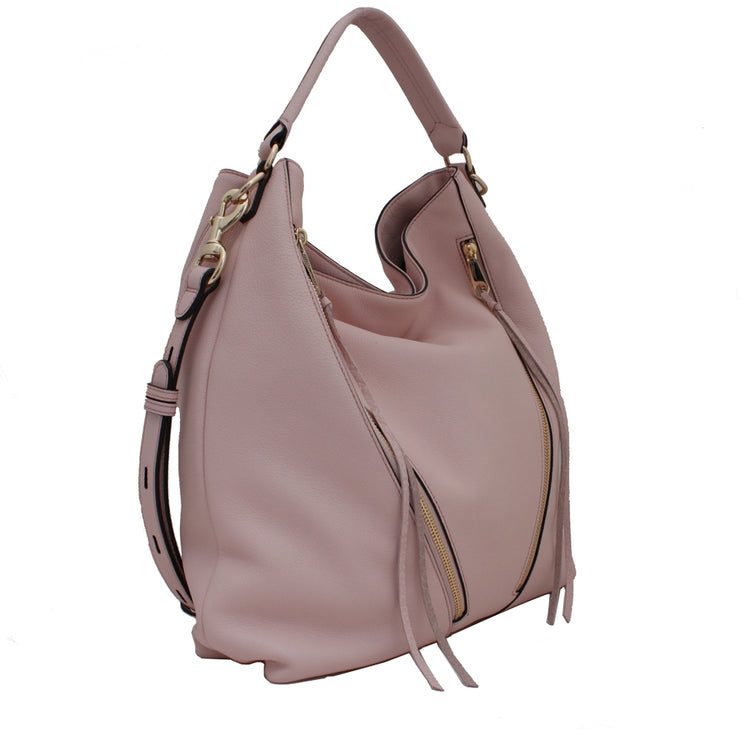 Rebecca Minkoff Moto Hobo Bag- Baby Pink