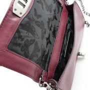 Rebecca Minkoff Love Clutch Bag- Burgundy