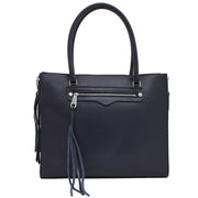 Rebecca Minkoff Side Zip Regan Tote Bag- Moon