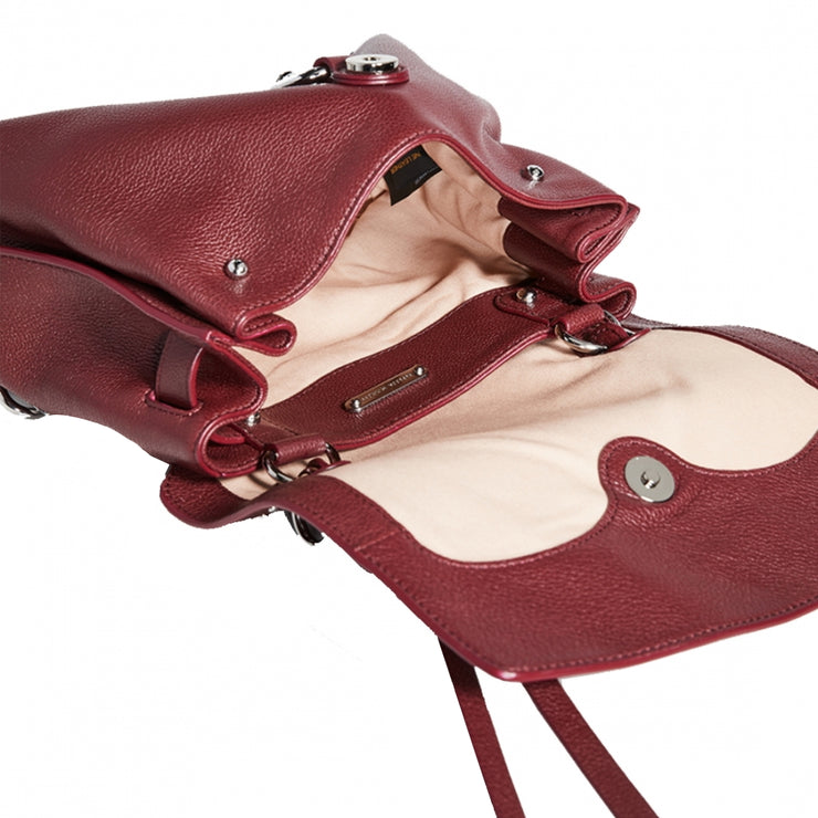 Rebecca Minkoff Stella Medium Convertible Backpack Bag - Pinot Noir