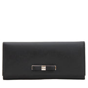 Furla Chantilly Long Leather Wallet- Onyx