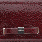 Furla Chantilly Long Leather Wallet- Merlot