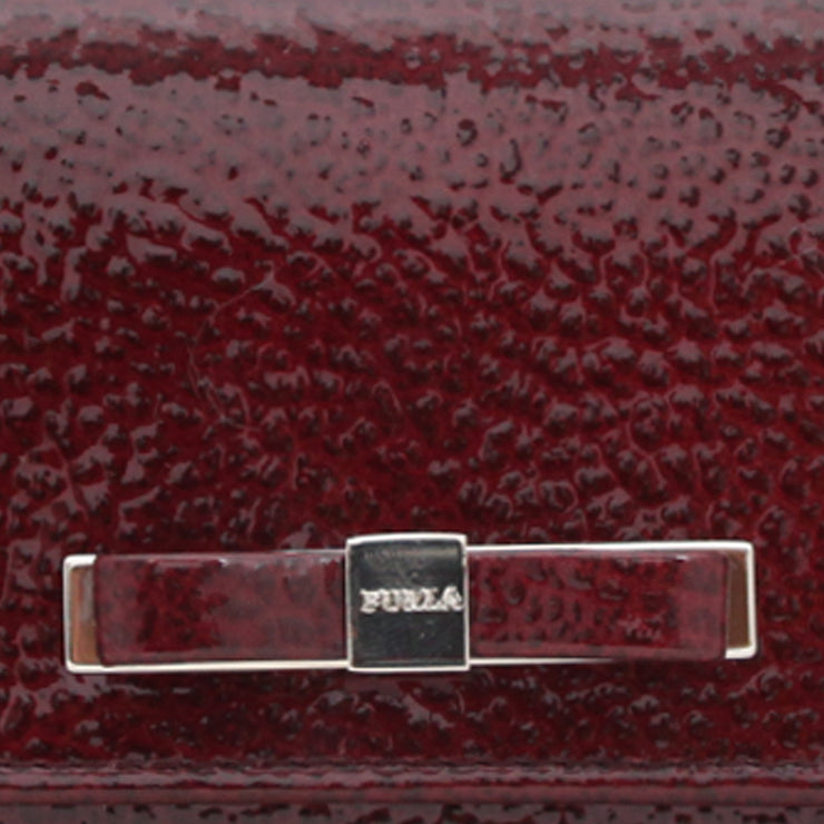 Furla Chantilly Long Leather Wallet- Merlot