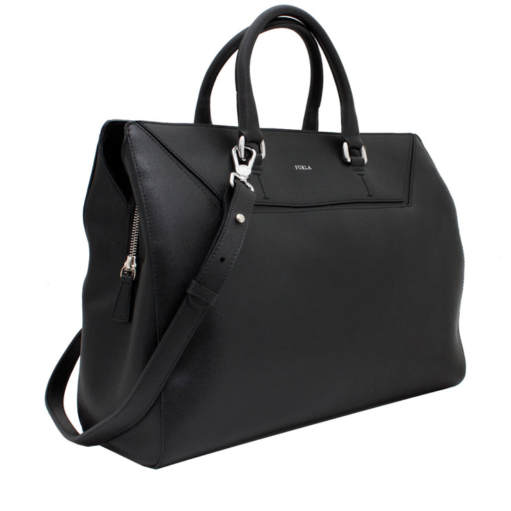 Furla Business & Travel Tote Bag- Black