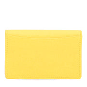 Furla Saffiano Leather Card Case Holder- Sunny