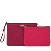 Furla Royal Envelope Set- Clutch + Pouch- Mirto- Gloss