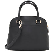 Furla Victoria Small Dome Satchel Bag- Onyx