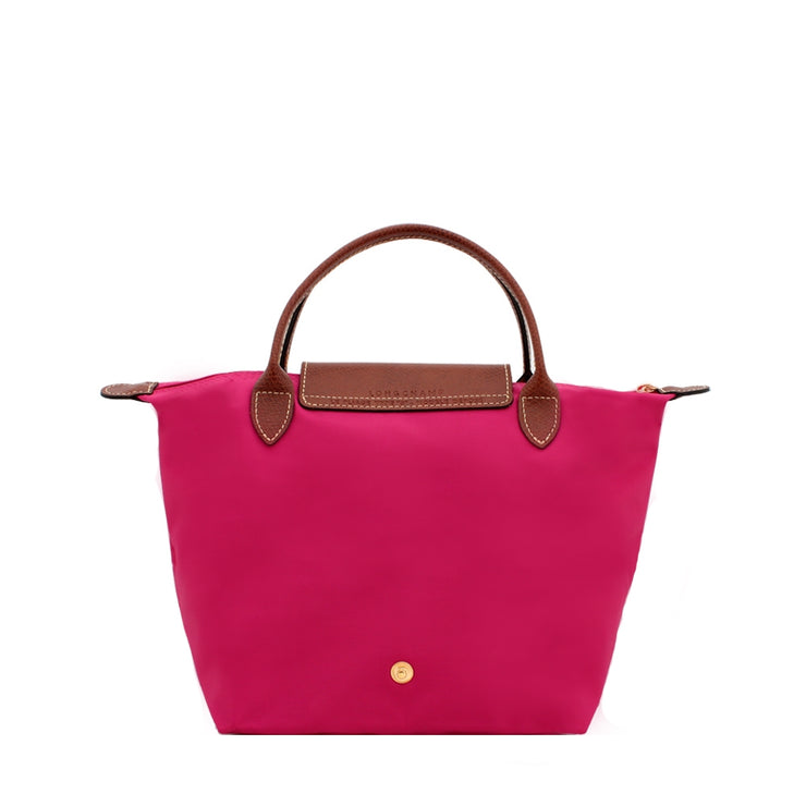 Longchamp 1621089 Le Pliage Nylon Top Handle S Tote Bag- Pink