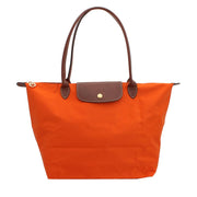 LongChamp Le Pliage Medium Shoulder Tote- Orange
