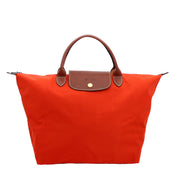 Longchamp Le Pliage Medium Top Handle Tote Bag- Paprika