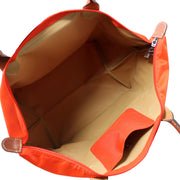 Longchamp Le Pliage Medium Top Handle Tote Bag- Paprika