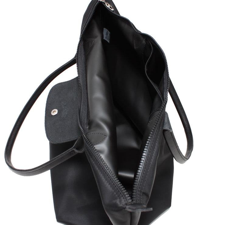 Longchamp 1899578 Le Pliage Neo Large Shoulder Tote Bag- Black