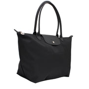 Longchamp 1899578 Le Pliage Neo Large Shoulder Tote Bag- Black