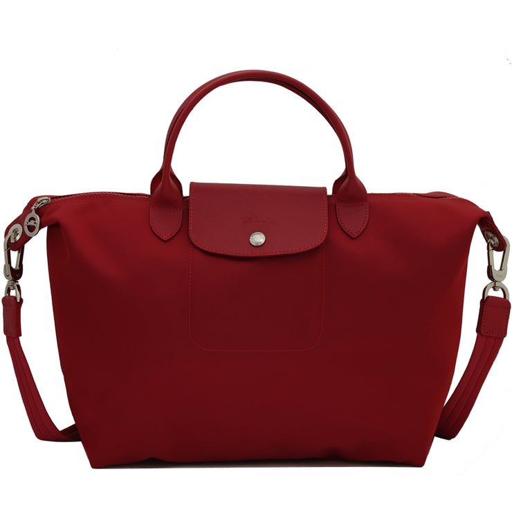 Longchamp 1515578 Le Pliage Neo Medium Convertible Tote Bag- Ruby