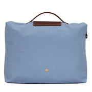 Longchamp 2182089 Le Pliage Nylon Document Holder Bag- Blue Mist