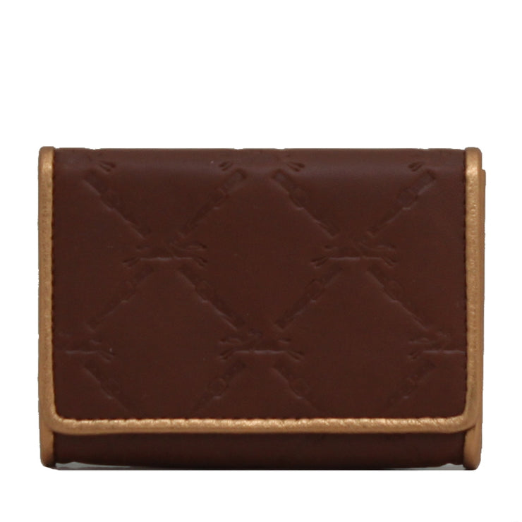 Longchamp LM Cuir Leather Small Card Holder Wallet