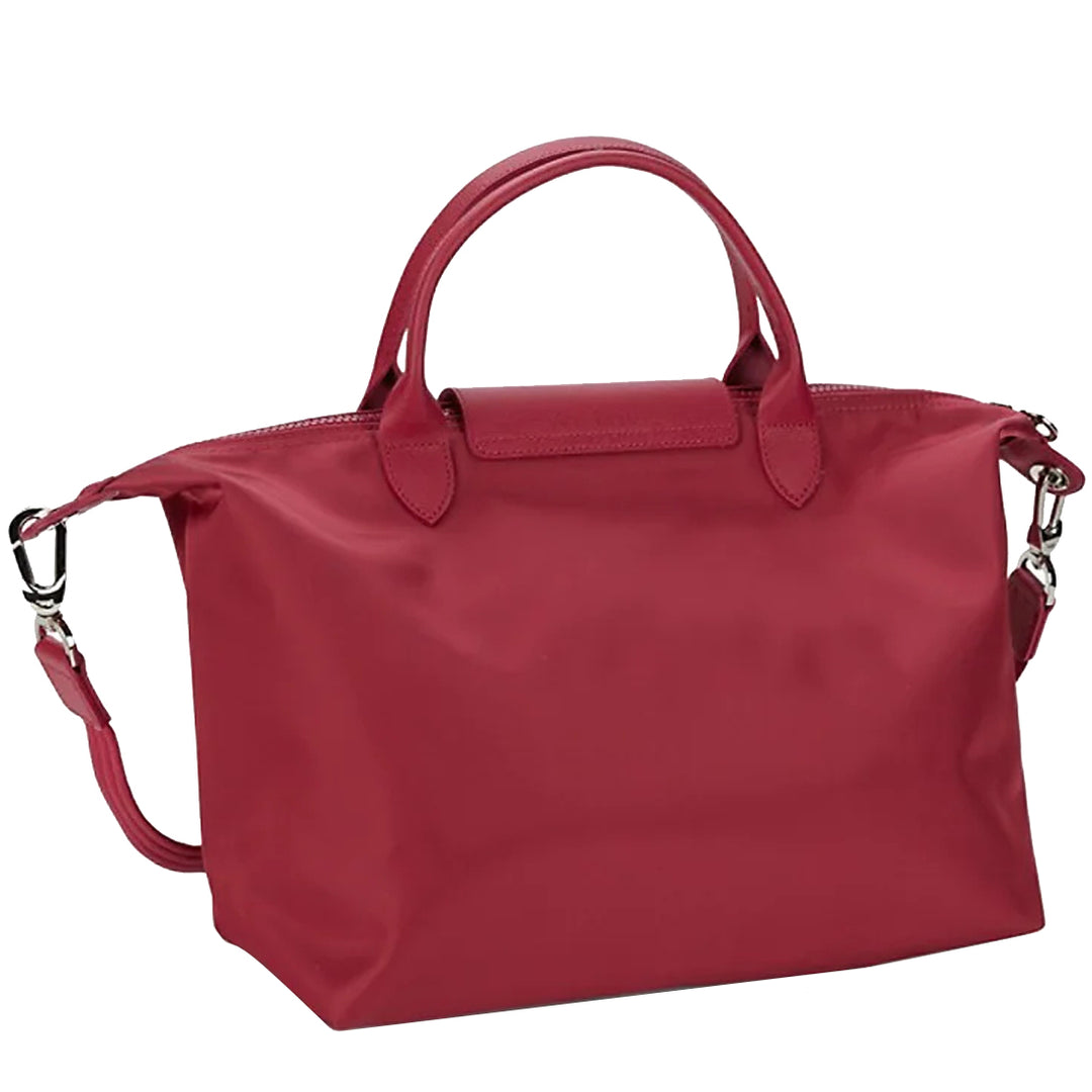 Longchamp Le Pliage Neo Medium Convertible Tote Bag in Raspberry 15155 PinkOrchard