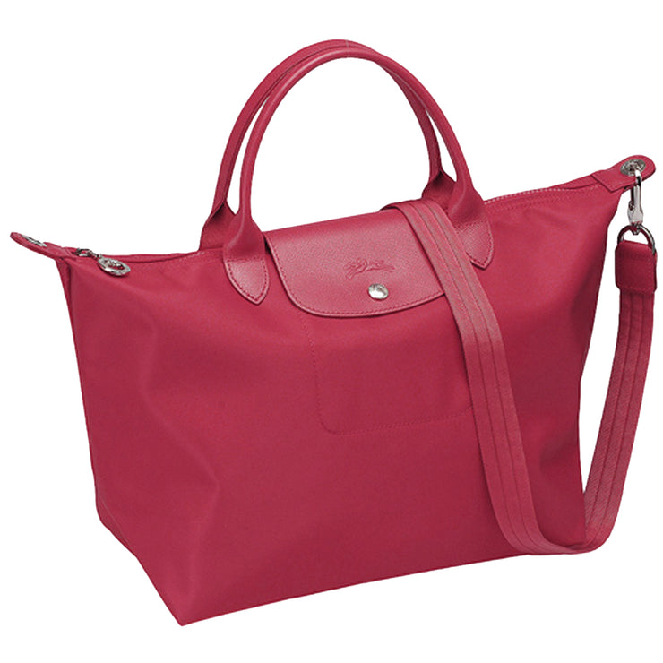 Longchamp Le Pliage Neo Medium Convertible Tote Bag in Raspberry 15155 –