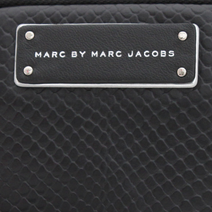 Marc by Marc Jacobs Leather Small Wristlet- Black