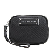 Marc by Marc Jacobs Leather Small Wristlet- Black