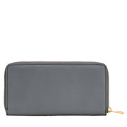 Marc by Marc Jacobs Classic Q Vertical Zip Around Wallet- Gunmetal