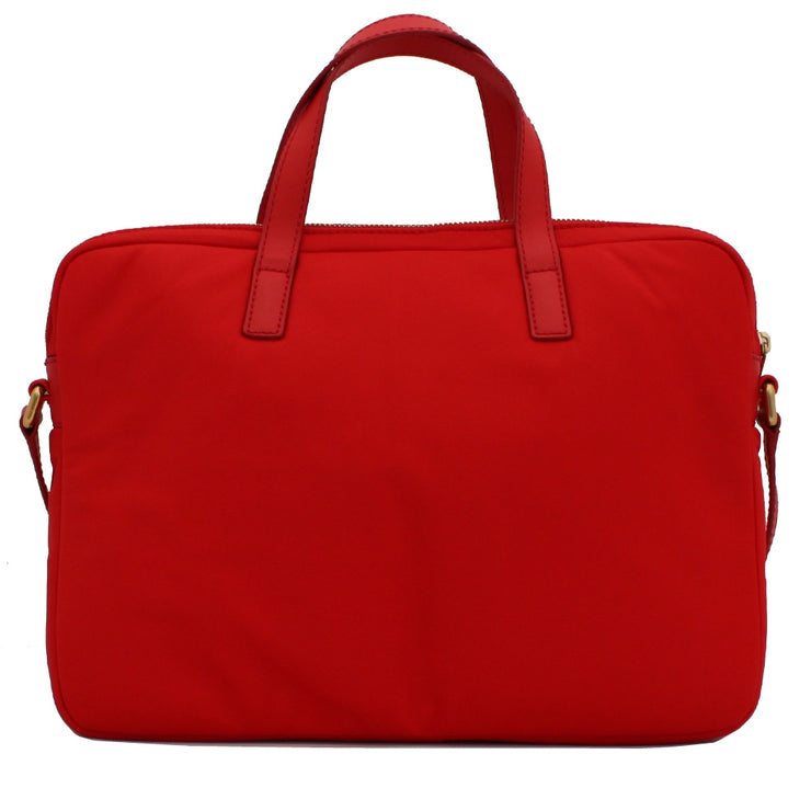 Marc by Marc Jacobs Preppy Nylon 13 Inch Computer Commuter Bag- Cardinal Multi