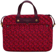 Marc by Marc Jacobs Preppy Nylon 13 Inch Computer Commuter Bag- Cardinal Multi