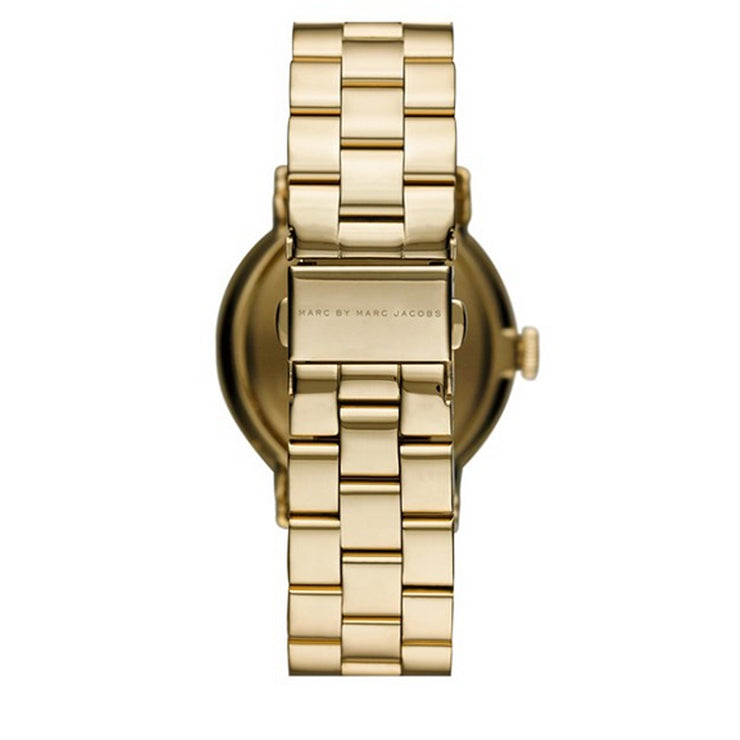 Marc by Marc Jacobs Watch MBM3343- Baker Blue Dial Gold Stainless Steel Ladies Watch