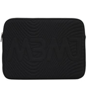 Marc by Marc Jacobs Logo Quilted Neoprene 13 Inch Computer Case- Black