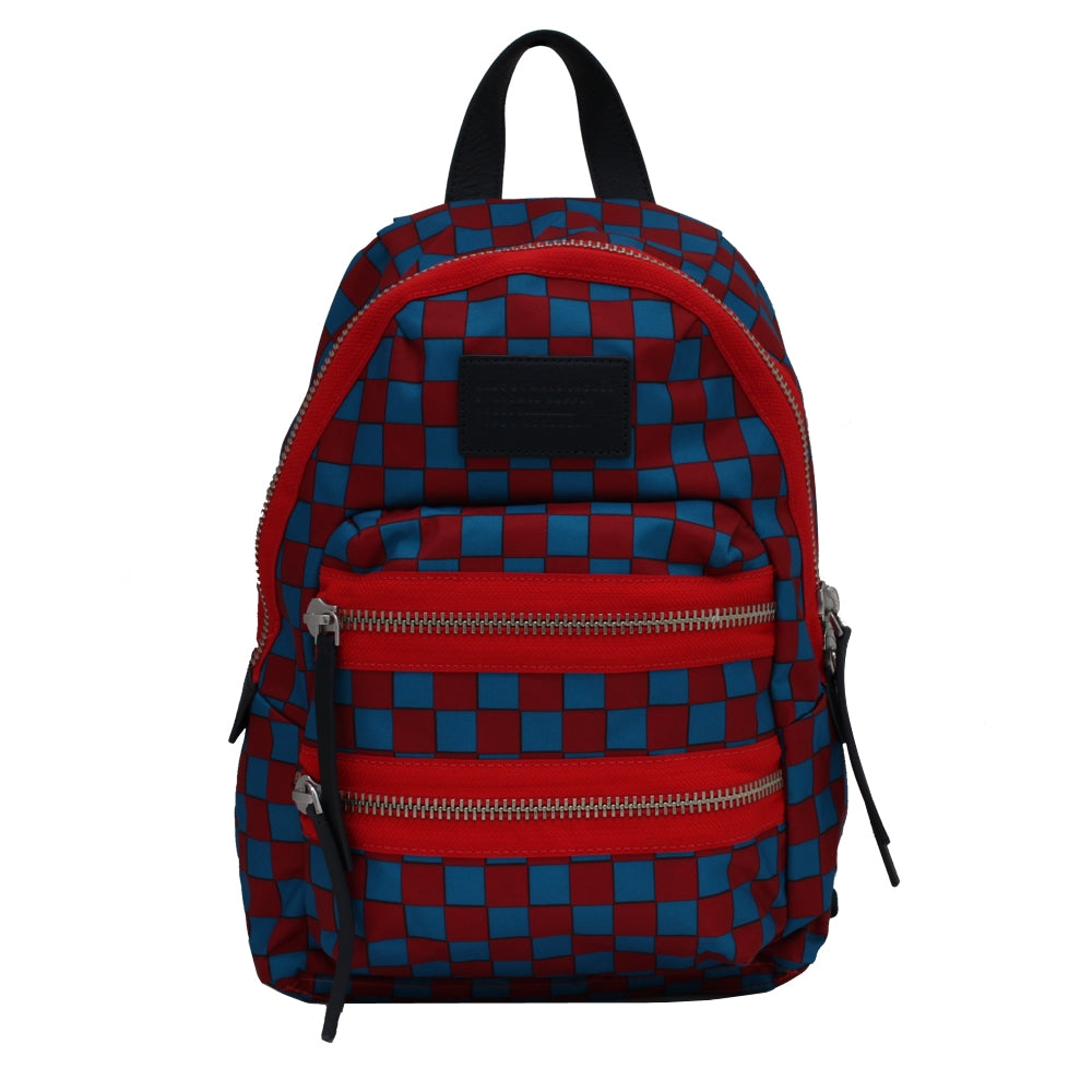 Marc by Marc Jacobs Domo Arigato Checkerboard Mini Packrat Back Pack Bag PinkOrchard