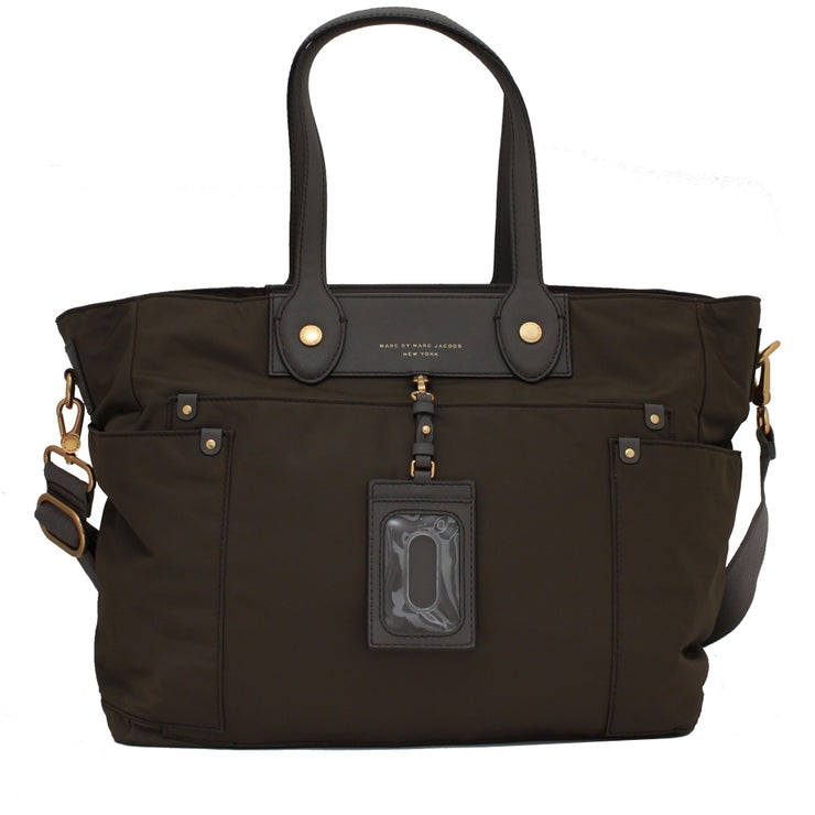 Marc by Marc Jacobs Preppy Nylon Eliz-A-Baby Bag- Dirty Martini
