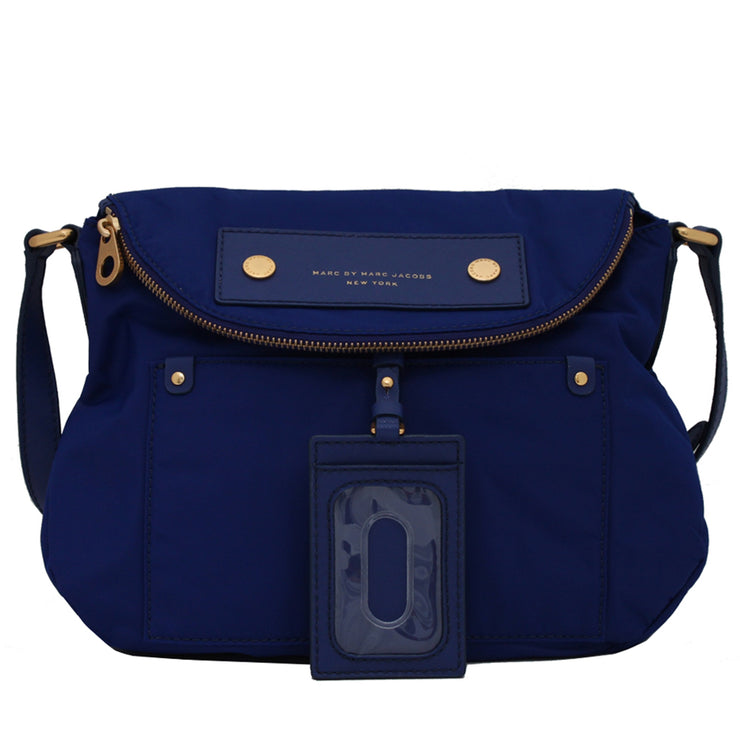 Marc by Marc Jacobs Preppy Nylon Natasha Crossbody Bag- Mineral Blue