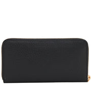 Marc by Marc Jacobs New Q Vertical Zippy Wallet- Black