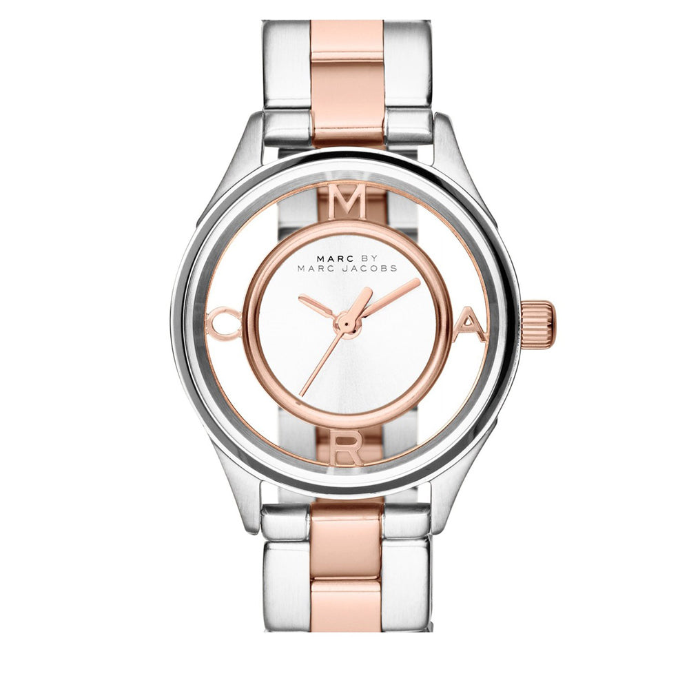 Two tone marc jacobs watch hotsell