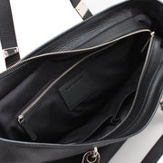 Marc Jacobs Pike Place East West Leather Tote Bag- Black