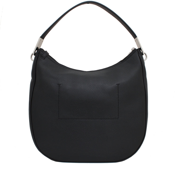 Marc Jacobs Pike Place Leather Hobo Bag- Black
