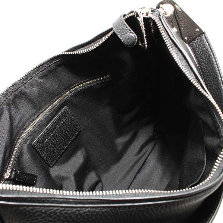 Marc Jacobs Pike Place Leather Hobo Bag- Black