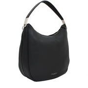 Marc Jacobs Pike Place Leather Hobo Bag- Black