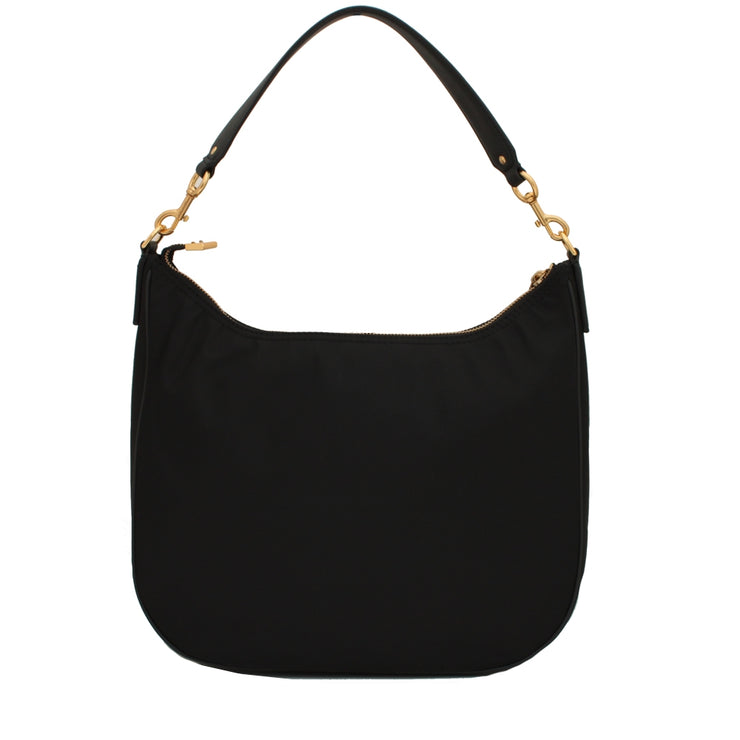 Marc Jacobs Trooper Nylon Hobo Bag- Black